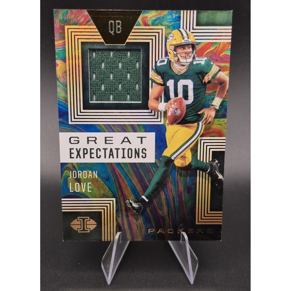 2020 Panini Illusions Jordan Love #GE4 Great Expectations (RC) (MEM) Packers